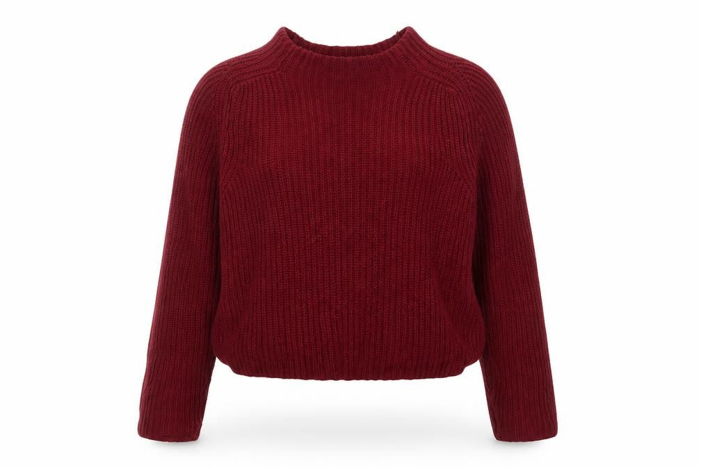 Womens UK Size L American Apparel Red Pullover Jumper
