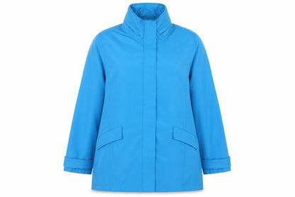 Womens UK Size 14 TIGI Blue Rain Coat
