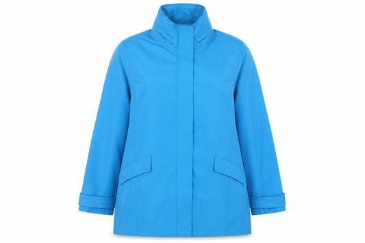 Womens UK Size 14 TIGI Blue Rain Coat