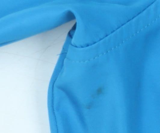 Womens UK Size 14 TIGI Blue Rain Coat
