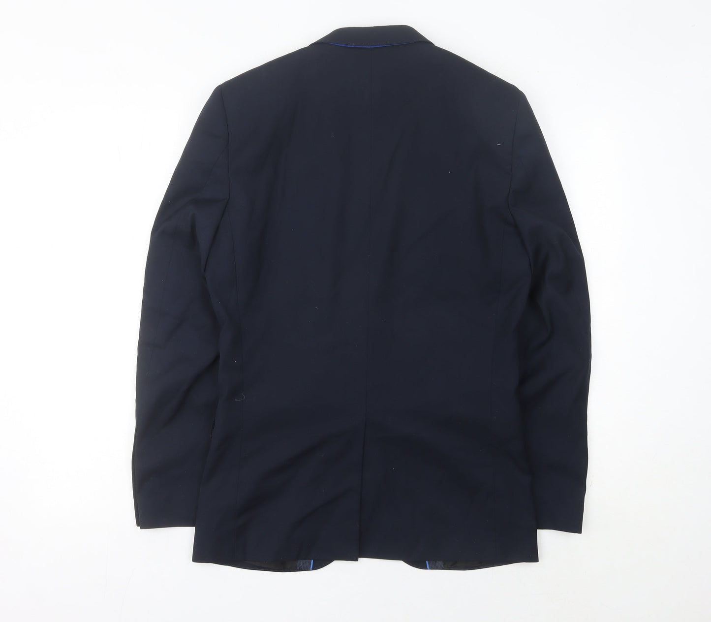 Mens UK Size 36 ONESIX5IVE Regular Blue Suit Jacket