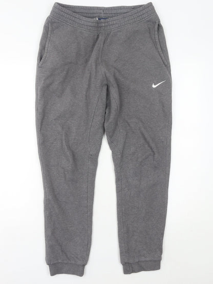 Nike Men's Grey Joggers Sweatpants M Regular Fit Tapered