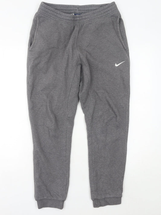 Nike Men's Grey Joggers Sweatpants M Regular Fit Tapered