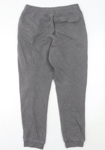 Nike Men's Grey Joggers Sweatpants M Regular Fit Tapered