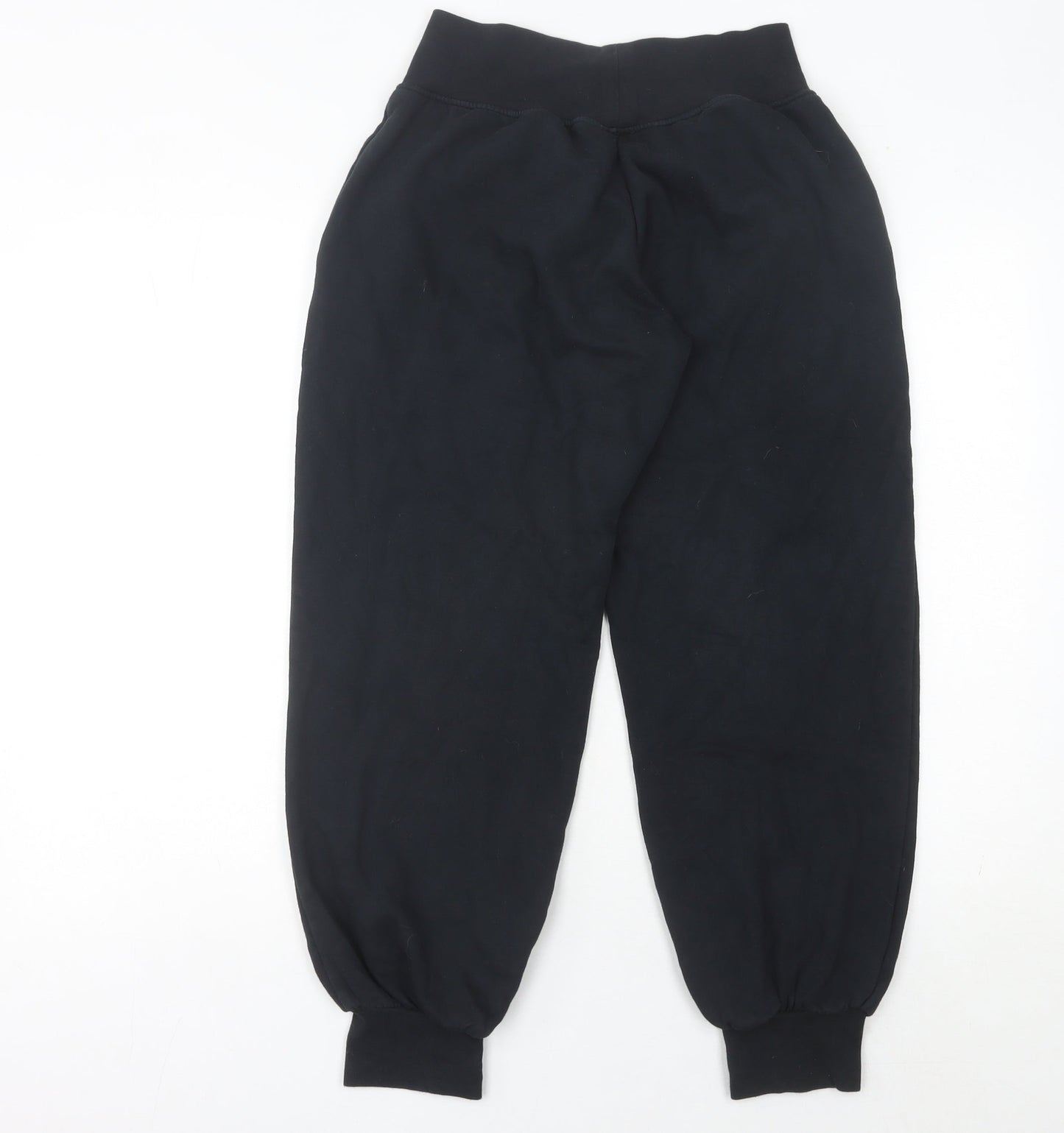 Womens UK Size 10 adidas Regular Fit Jogger Black Trousers