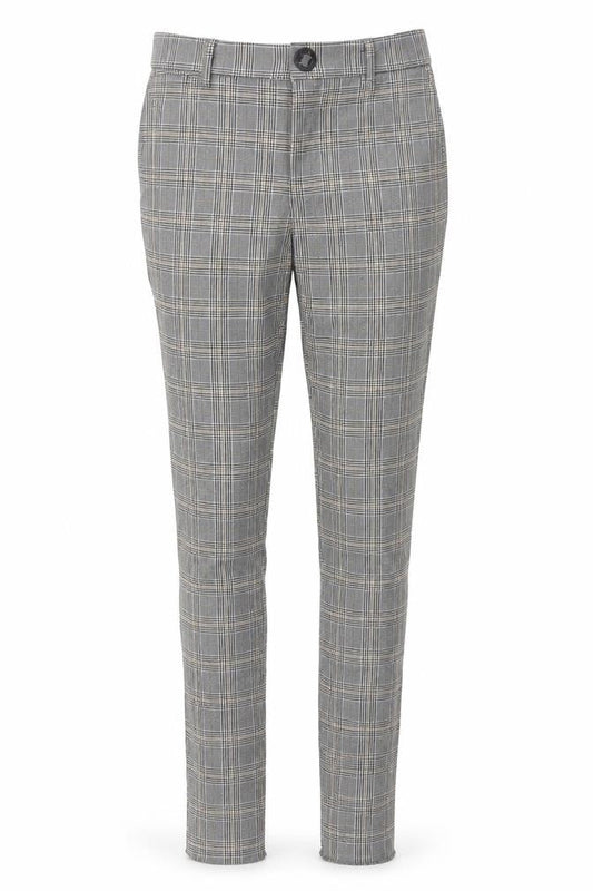 Womens UK Size S Zara Slim Fit Chino Grey Trousers