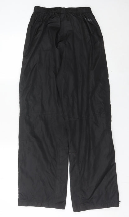 Mountain Warehouse Boys Black 13 Years Rain Trousers Waterproof