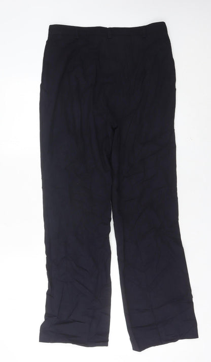 Marks & Spencer Womens Black Size 12 Dress Pants Work Trousers