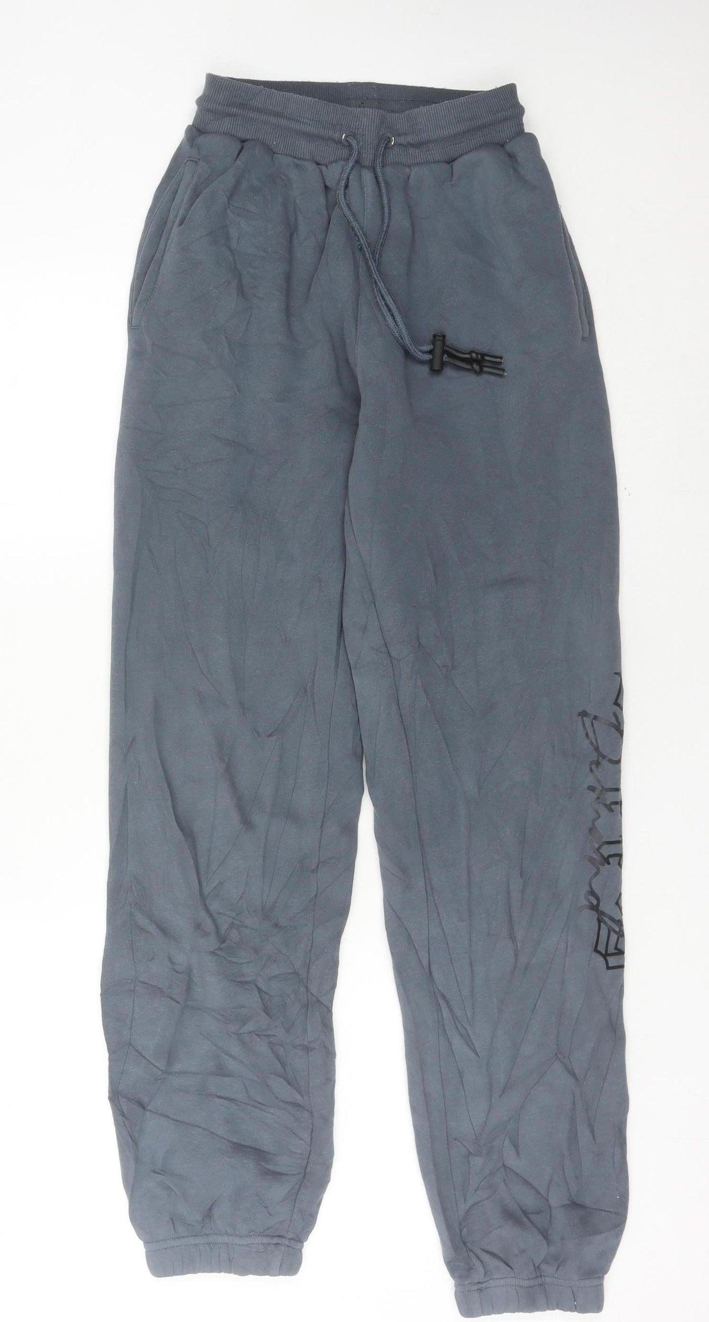Supply & Demand Women’s Grey Jogger Trousers Size 4 Cotton Blend