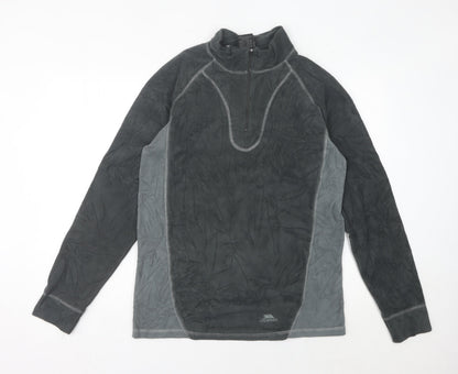Mens UK Size L Trespass Grey Pullover Sweatshirt