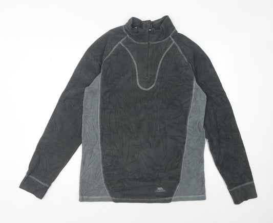 Mens UK Size L Trespass Grey Pullover Sweatshirt