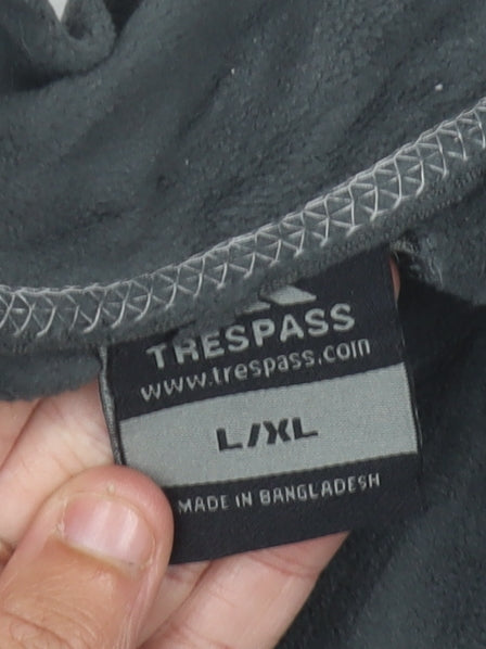 Mens UK Size L Trespass Grey Pullover Sweatshirt