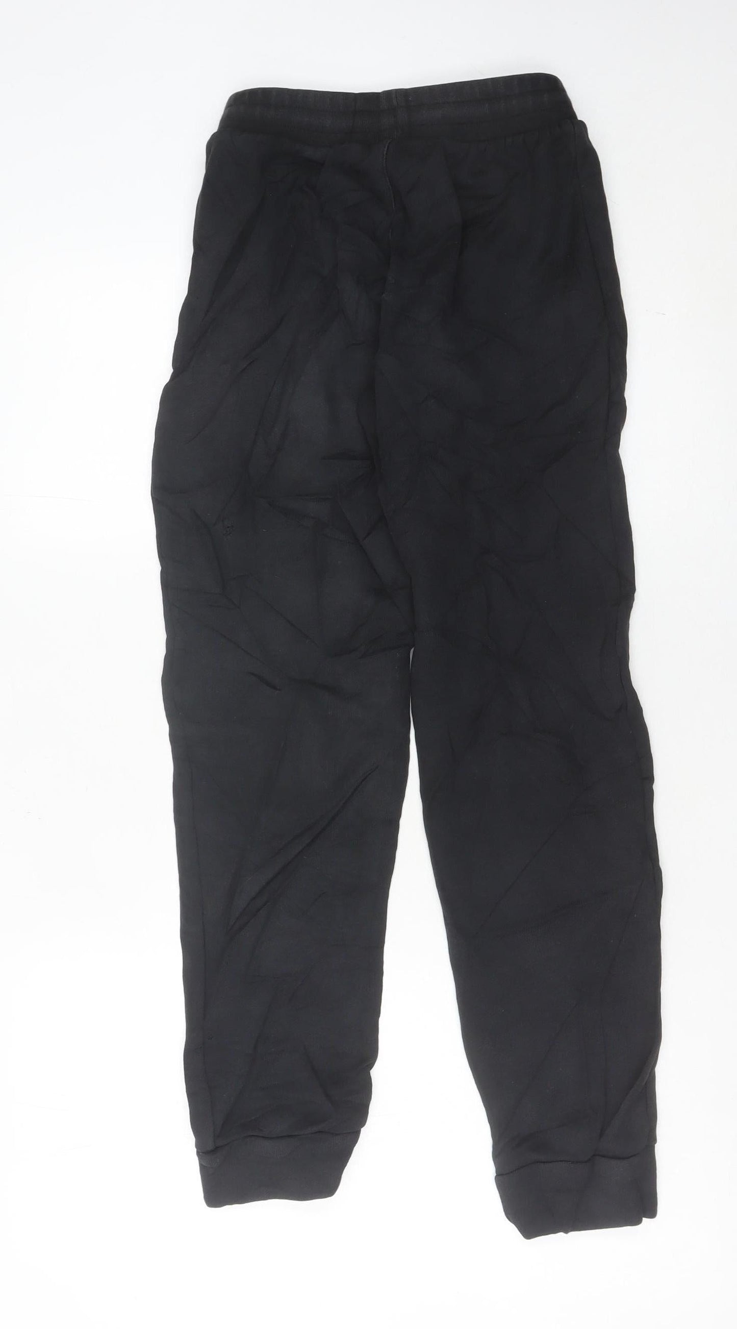 Womens UK Size XS adidas Regular Fit Jogger Black Trousers