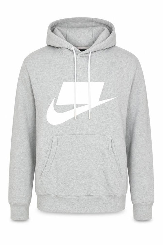Mens UK Size S Nike Grey Pullover Hoodie