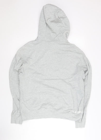 Mens UK Size S Nike Grey Pullover Hoodie