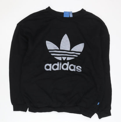 Mens UK Size XS adidas Black Pullover Sweatshirt