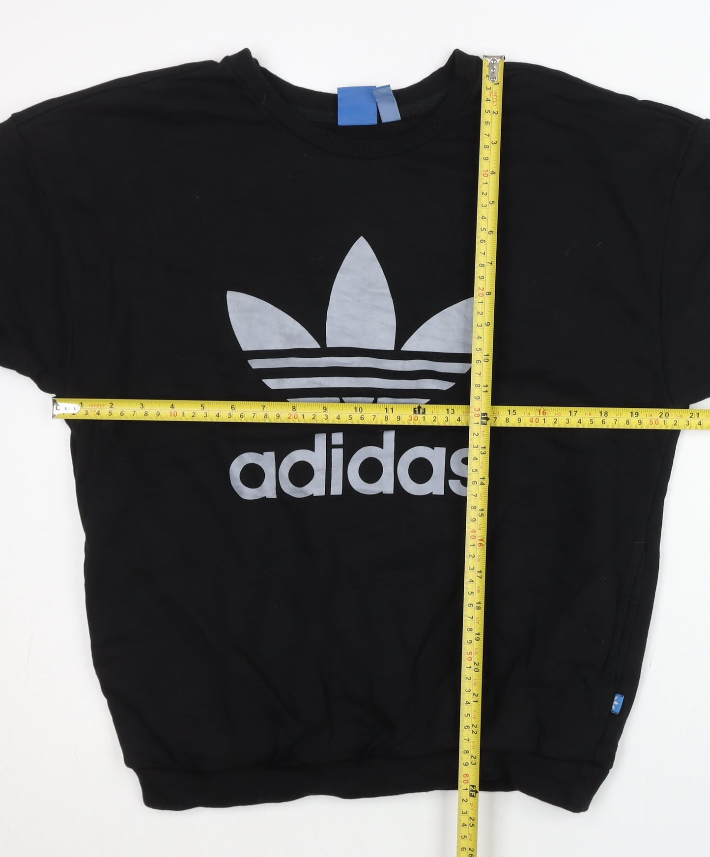 Mens UK Size XS adidas Black Pullover Sweatshirt
