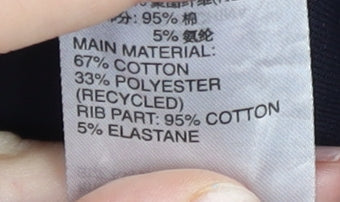 Adidas Men's Blue M Crew Neck Pullover Sweatshirt Logo Sportswear