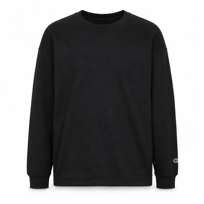 Mens UK Size L Champion Black Pullover Sweatshirt
