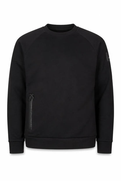 Mens UK Size M adidas Black Pullover Sweatshirt