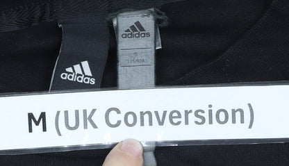 Mens UK Size M adidas Black Pullover Sweatshirt