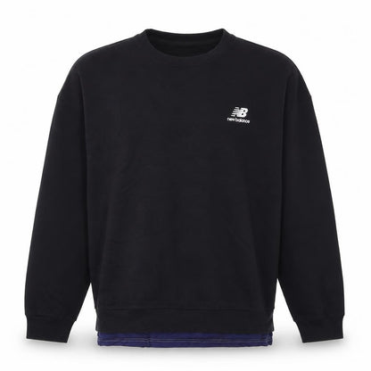 Mens UK Size S New Balance Black Pullover Sweatshirt