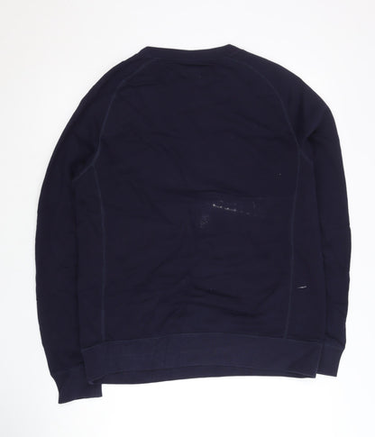 Mens UK Size S Champion Blue Pullover Sweatshirt