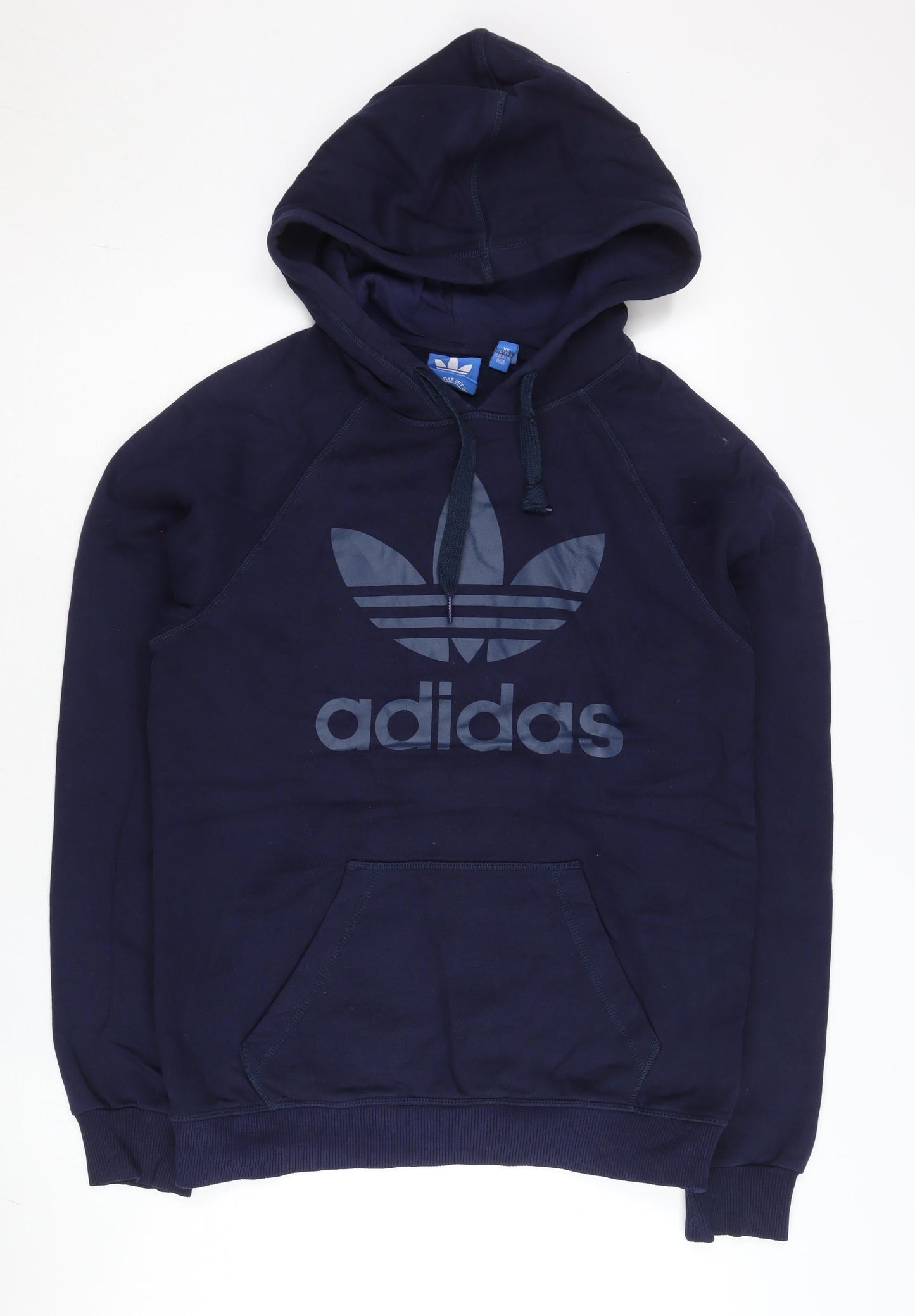 Mens UK Size XS adidas Blue Pullover Hoodie