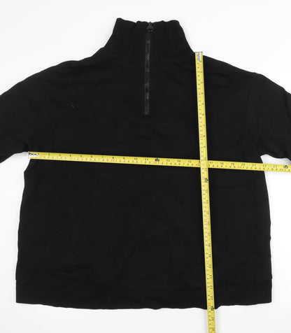 Mens UK Size XL Kappa Black Pullover Sweatshirt