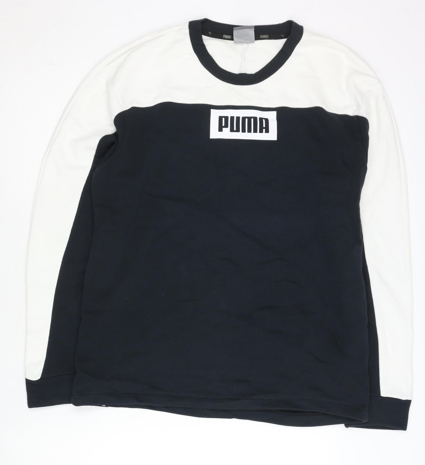 Mens UK Size M PUMA Multicoloured Pullover Sweatshirt