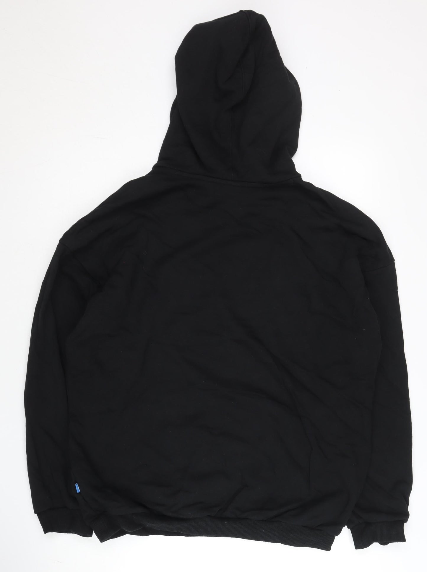 Mens UK Size S adidas Black Pullover Hoodie