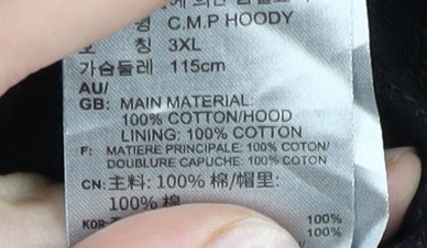 Adidas Men's Black L Pullover Hoodie with Logo and Pocket