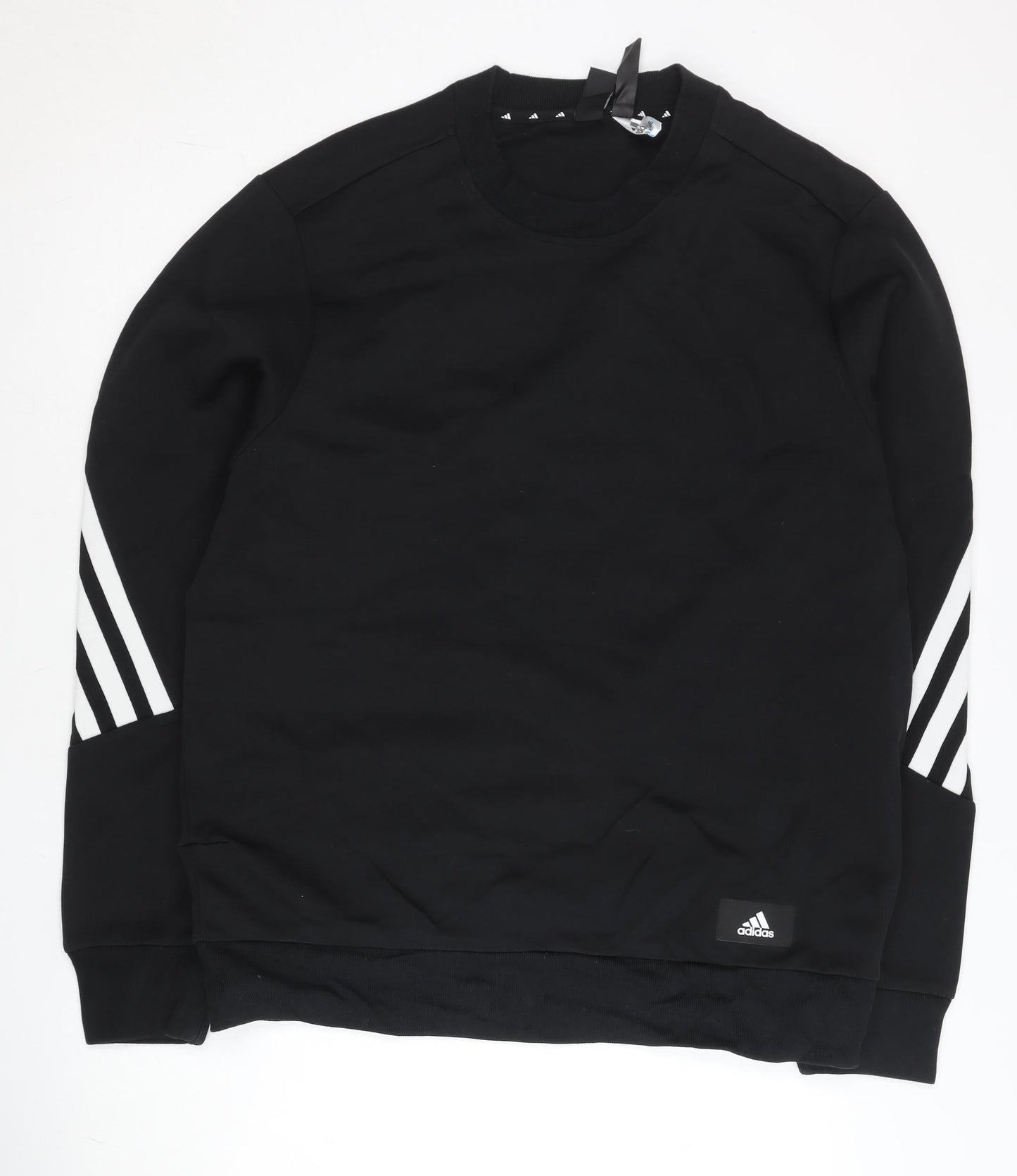 Mens UK Size L adidas Black Pullover Sweatshirt