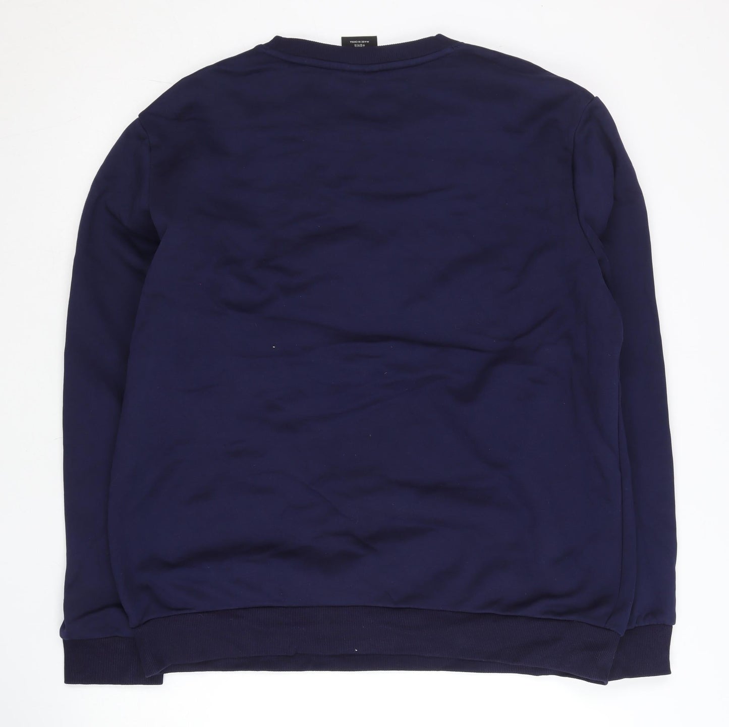 Mens UK Size L Skechers Blue Pullover Sweatshirt