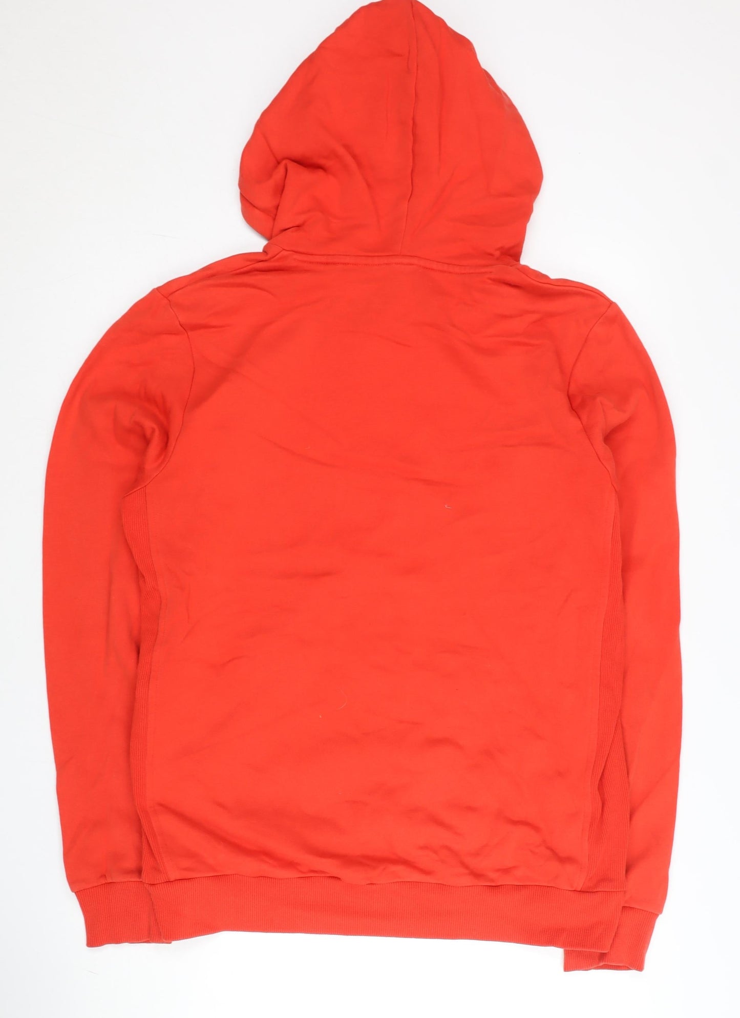 Mens UK Size L adidas Red Pullover Hoodie