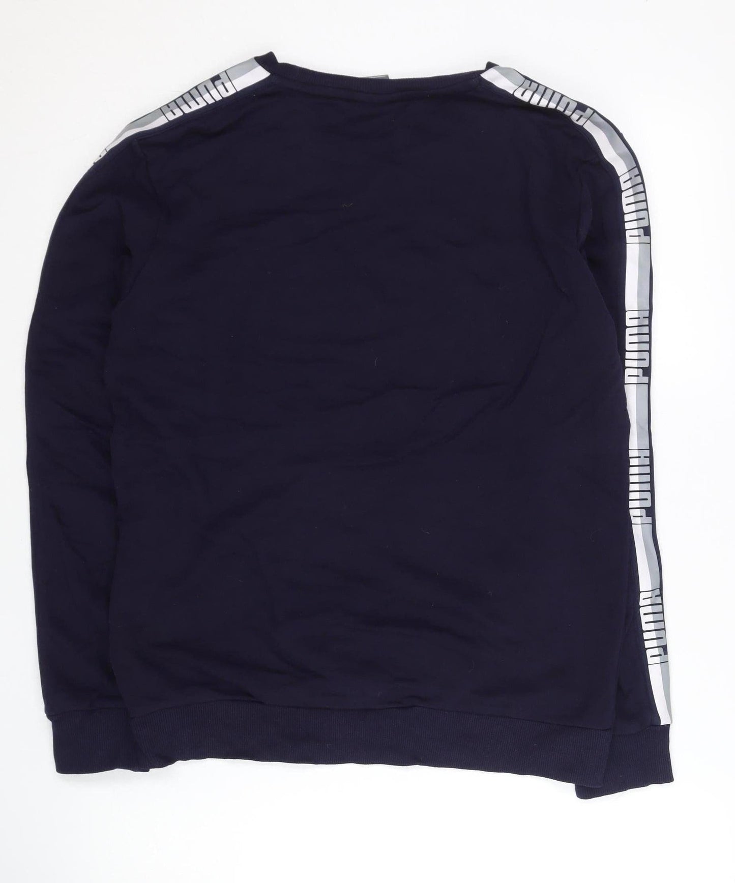Mens UK Size S PUMA Blue Pullover Sweatshirt