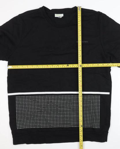 Mens UK Size L adidas Black Pullover Sweatshirt
