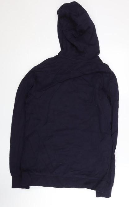 Mens UK Size S FILA Blue Pullover Hoodie