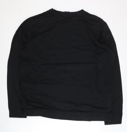 Nike Unisex Black 3XL Pullover Sweatshirt Just Do It Logo