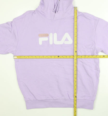 Mens UK Size M FILA Purple Pullover Hoodie