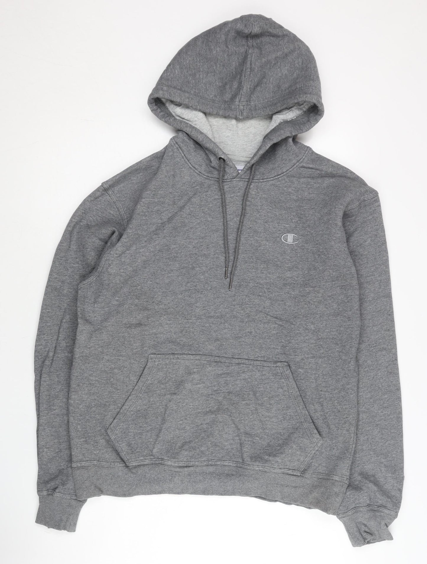 Mens UK Size M Champion Grey Pullover Hoodie