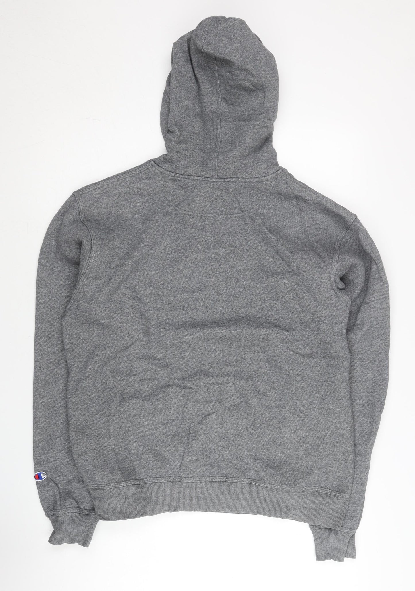 Mens UK Size M Champion Grey Pullover Hoodie