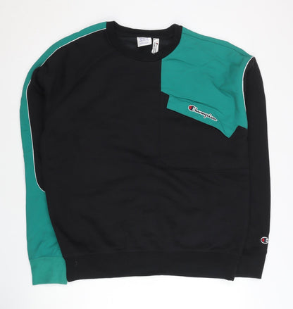 Mens UK Size M Champion Multicoloured Pullover Sweatshirt