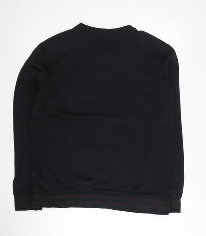 Mens UK Size L PUMA Black Pullover Sweatshirt