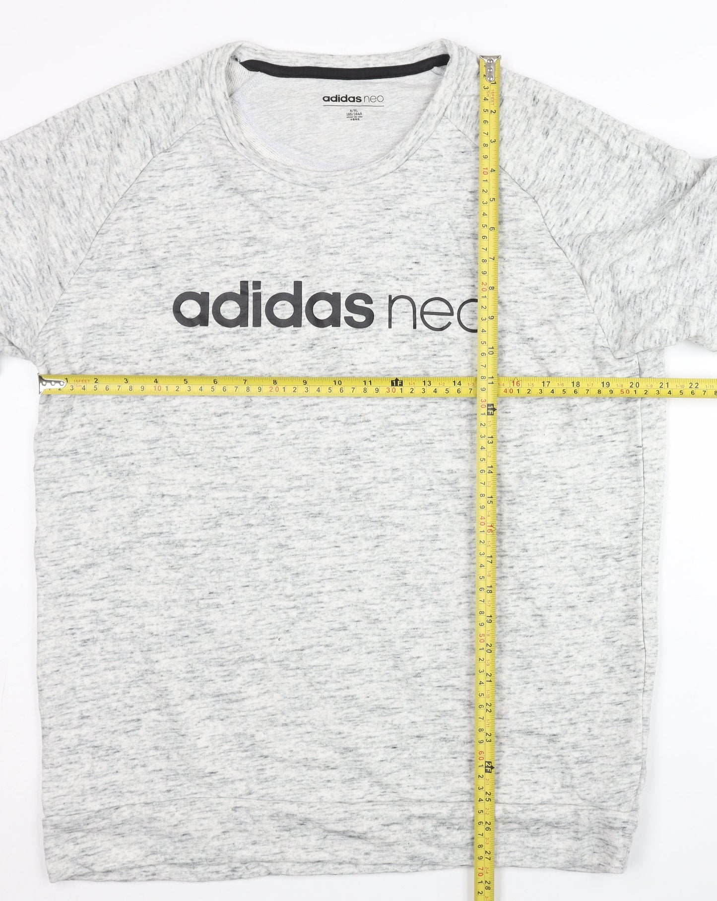 Mens UK Size L adidas Grey Pullover Sweatshirt