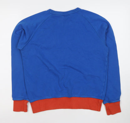 Mens UK Size S Champion Blue Pullover Sweatshirt