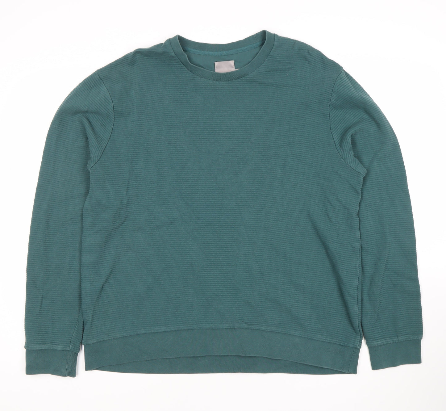 A-FRAME Men’s Green XL Pullover Sweatshirt Crew Neck Cotton