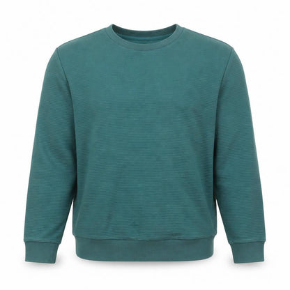 A-FRAME Men’s Green XL Pullover Sweatshirt Crew Neck Cotton