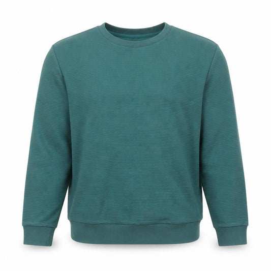 A-FRAME Men’s Green XL Pullover Sweatshirt Crew Neck Cotton