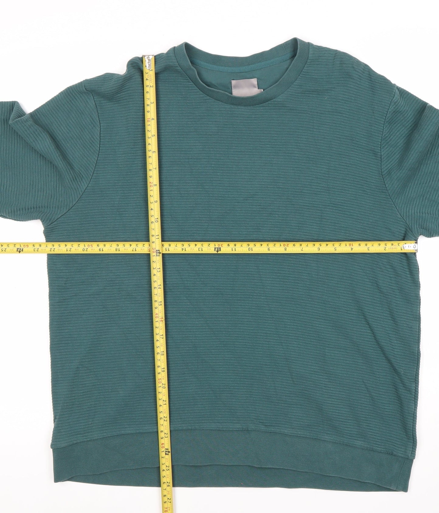 A-FRAME Men’s Green XL Pullover Sweatshirt Crew Neck Cotton